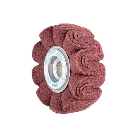 Pferd 6" X 2" POLINOX Unmounted Flap Wheel - 1" AH - PNG Type - 180 Grit 43031